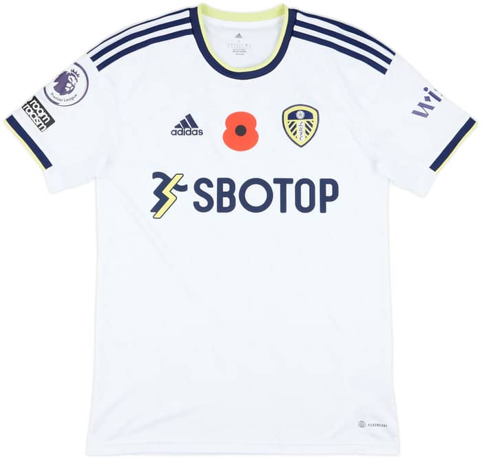 2022-23 Leeds Match Issue Home Shirt Drameh #37