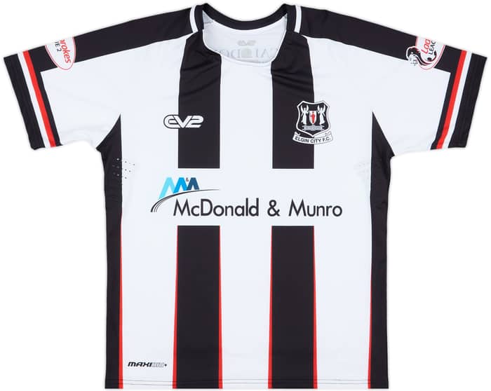 2018-20 Elgin City Match Issue Home Shirt #7