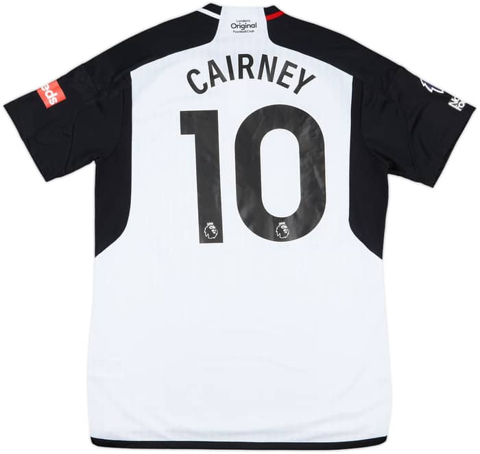 2023-24 Fulham Match Issue Home Shirt Cairney #10