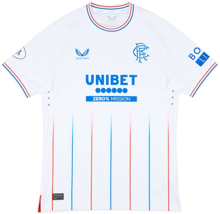 2023-24 Rangers Match Issue Away Shirt Barisic #31