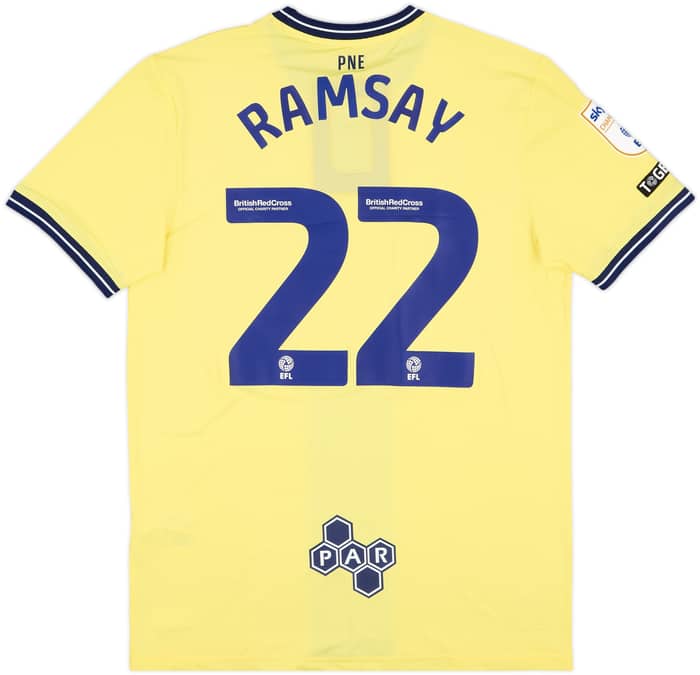 2023-24 Preston North End Match Issue Third Shirt Ramsay #22