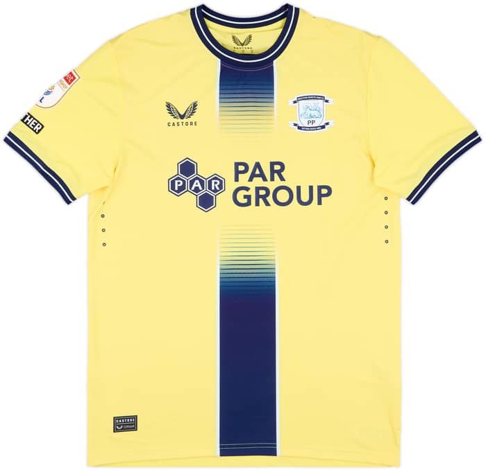 2023-24 Preston North End Match Issue Third Shirt Ramsay #22