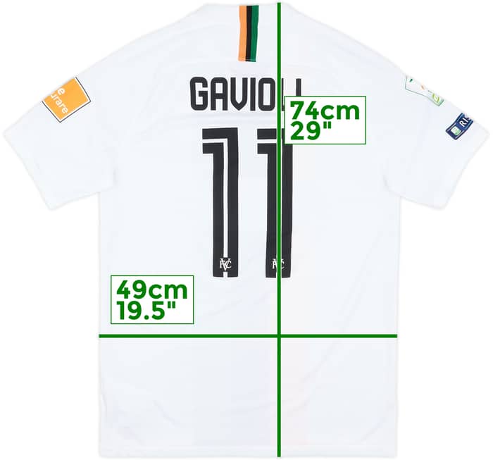 2019-20 Venezia Match Issue Away Shirt Gavioli #11