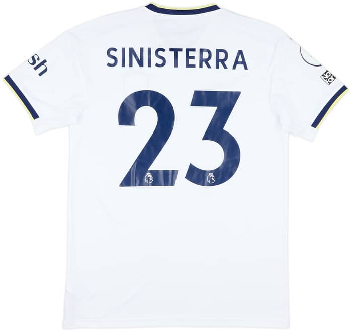 2022-23 Leeds Match Issue Home Shirt Sinisterra #23