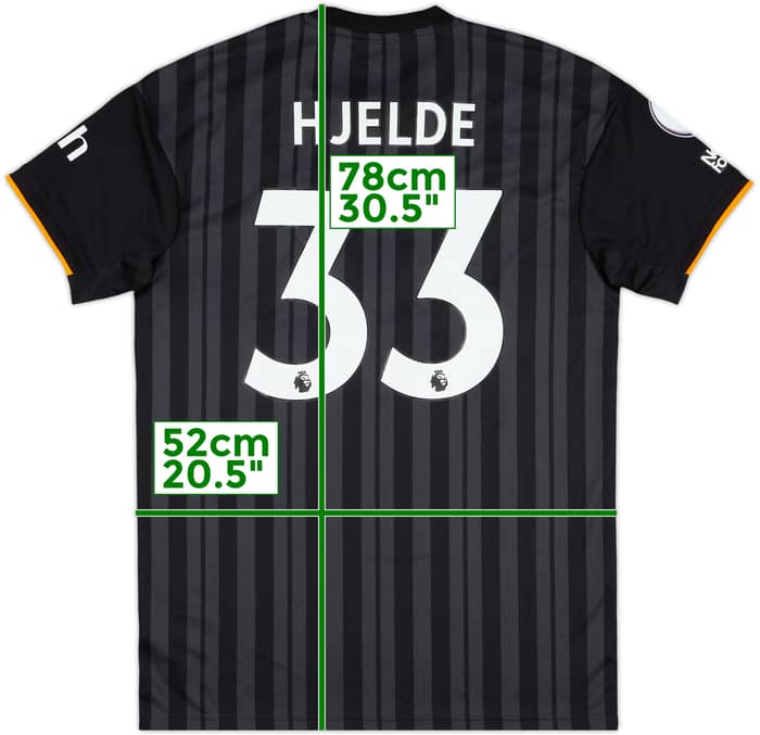2022-23 Leeds Match Issue Third Shirt Hjelde #33