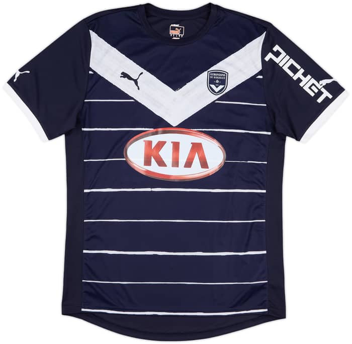 2011-12 Bordeaux Match Issue Home Shirt Bellion #11