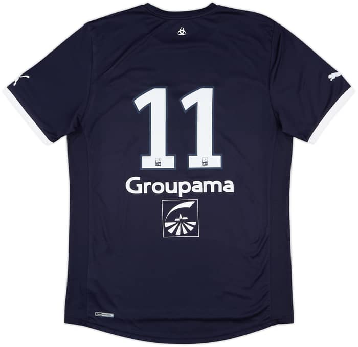 2011-12 Bordeaux Match Issue Home Shirt Bellion #11