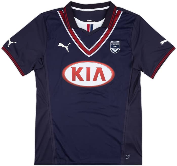 2013-14 Bordeaux Match Issue Home Shirt #11 (Bellion)