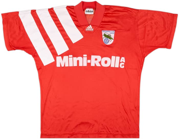 1993-94 Grasshoppers Match Issue Away Shirt #5