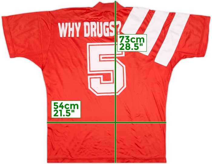 1993-94 Grasshoppers Match Issue Away Shirt #5