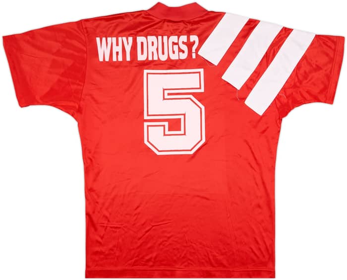 1993-94 Grasshoppers Match Issue Away Shirt #5