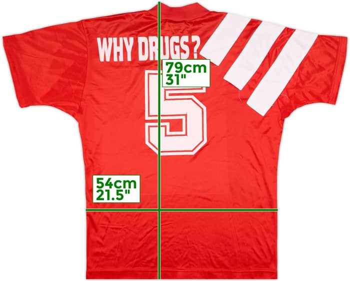 1993-94 Grasshoppers Match Issue Away Shirt #5