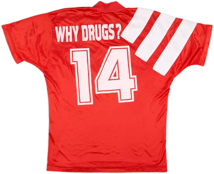 1993-94 Grasshoppers Match Issue Away Shirt #14