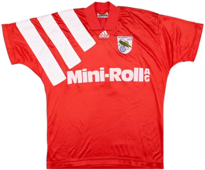 1993-94 Grasshoppers Match Issue Away Shirt #14