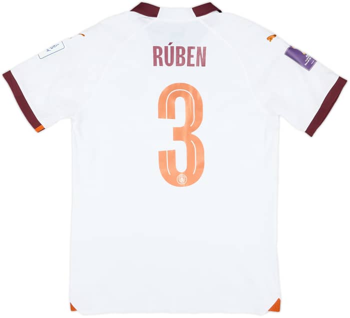 2023-24 Manchester City Match Issue Club World Cup Away Shirt Rúben #3