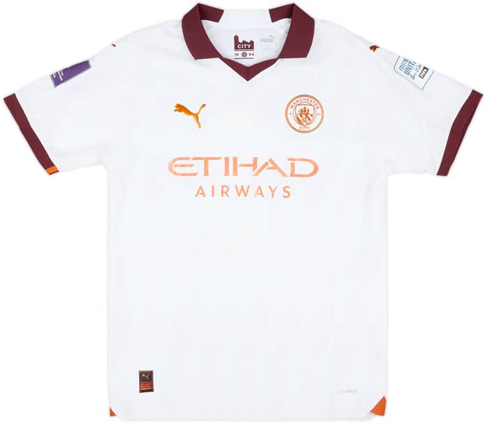 2023-24 Manchester City Match Issue Club World Cup Away Shirt Rúben #3