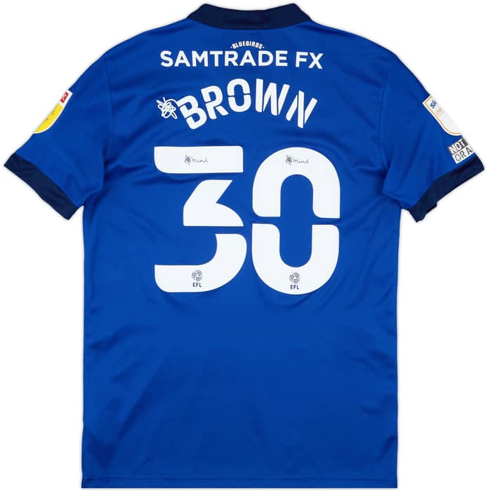 2021-22 Cardiff Match Issue Home Shirt Brown #30