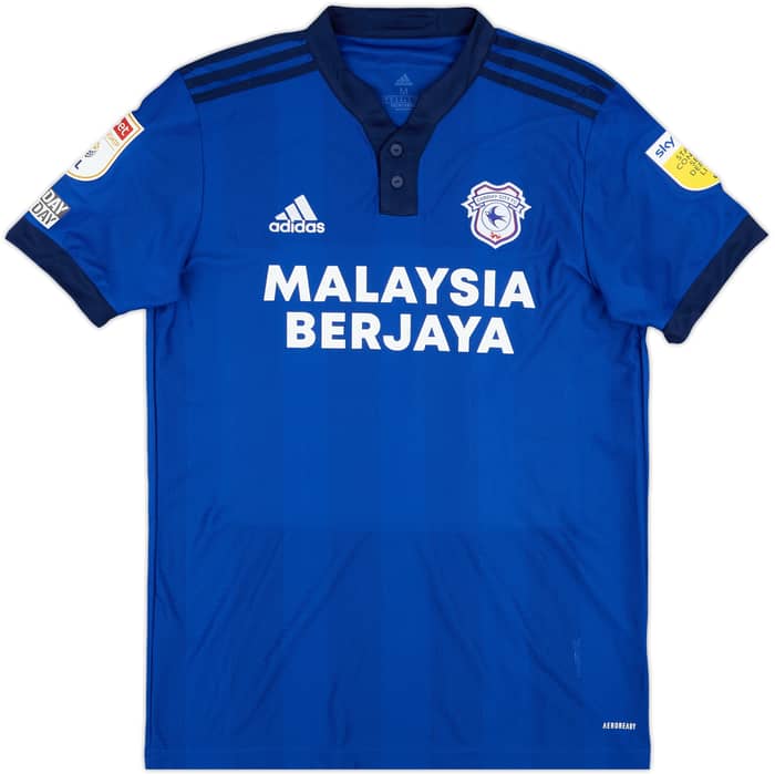 2021-22 Cardiff Match Issue Home Shirt Doughty #18