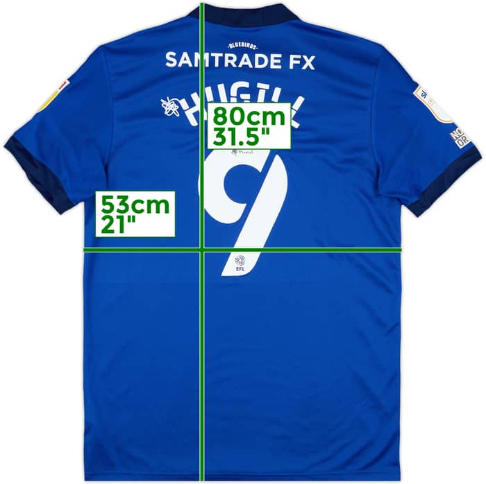 2021-22 Cardiff Match Issue Home Shirt Hugill #9