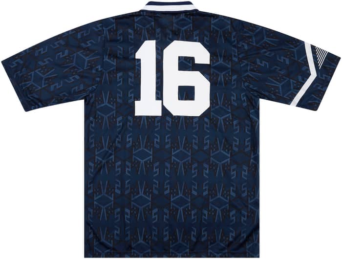 1992-93 Scotland Match Issue Home Shirt #16