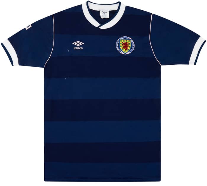 1985-88 Scotland Match Issue Home Shirt #7