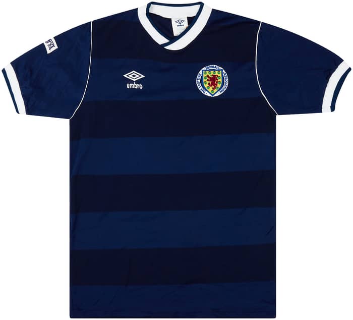 1987-88 Scotland Match Issue Home Shirt #9 (Durie)