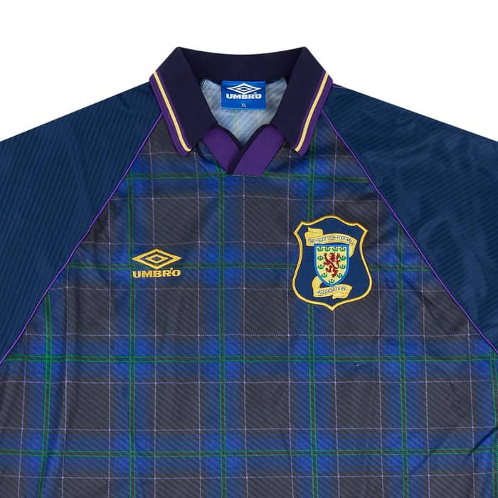 1994-96 Scotland Match Issue Home Shirt #20