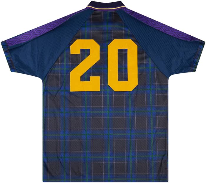 1994-96 Scotland Match Issue Home Shirt #20