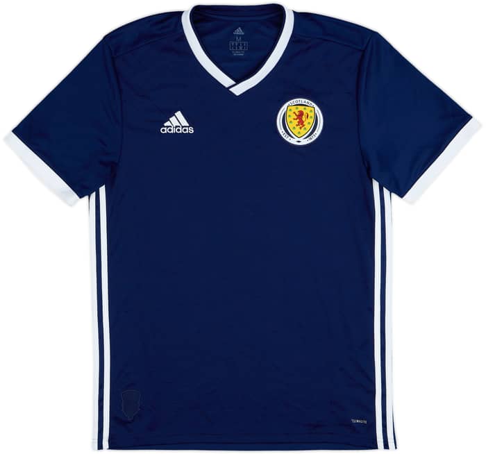 2017-19 Scotland Home Shirt #6 - 10/10 - (M)