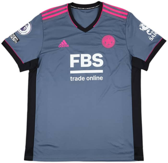 2021-22 Leicester Match Issue Third Shirt Vestergaard #23