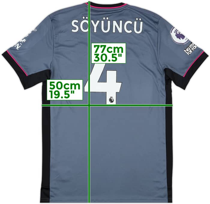 2021-22 Leicester Match Issue Third Shirt Söyüncü #4