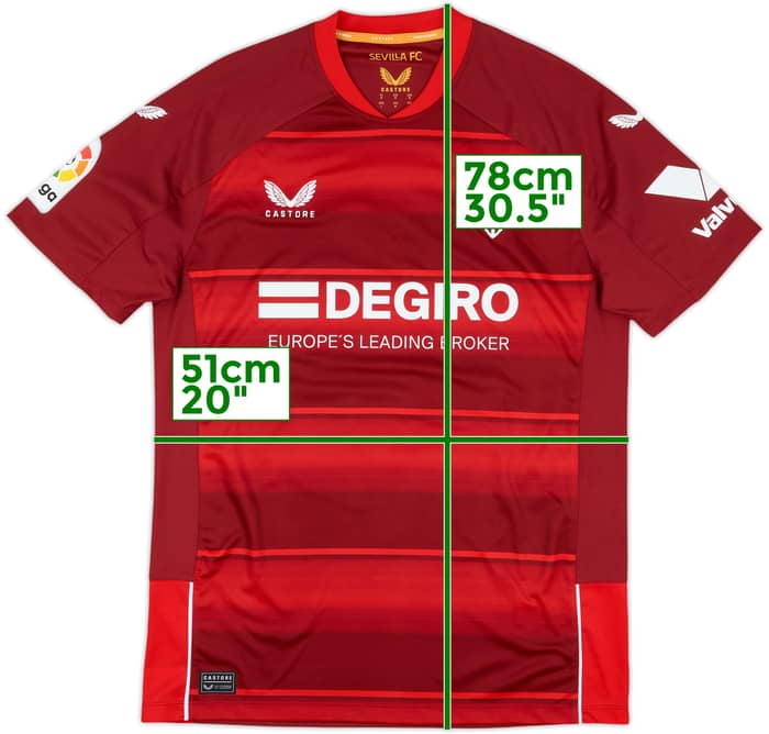 2022-23 Sevilla Match Issue Away Shirt #3