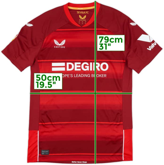 2022-23 Sevilla Match Issue Away Shirt #14