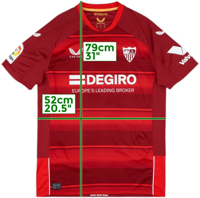 2022-23 Sevilla Match Issue Away Shirt #23 (Marcão)