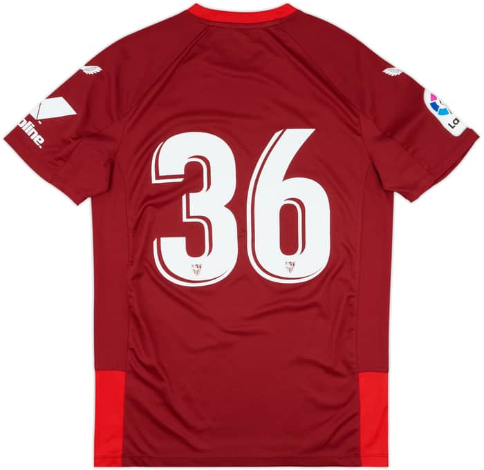2022-23 Sevilla Match Issue Away Shirt #36 (Iván Romero)
