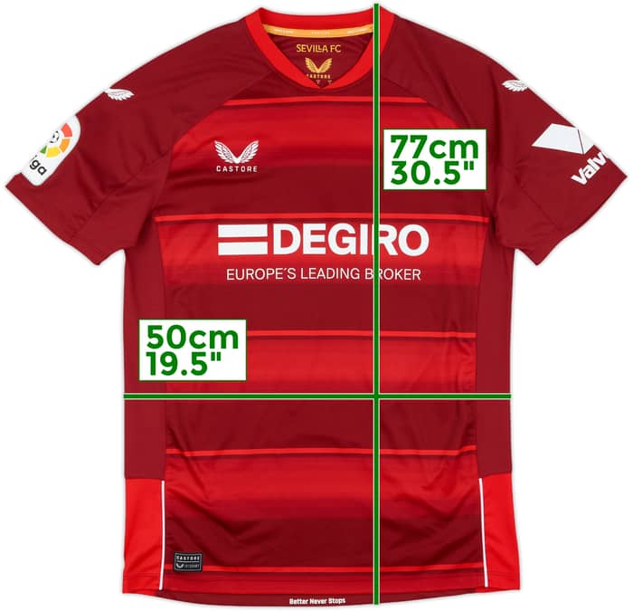 2022-23 Sevilla Match Issue Away Shirt #36 (Iván Romero)