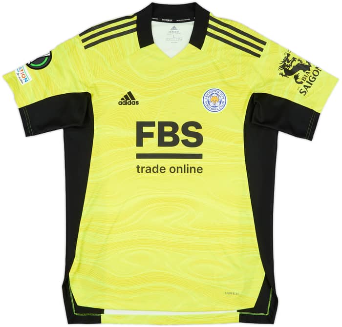 2021-22 Leicester Match Issue Conference League GK Shirt Ward #12