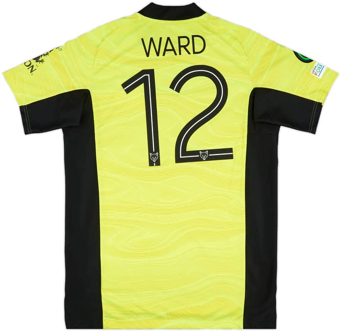 2021-22 Leicester Match Issue Conference League GK Shirt Ward #12