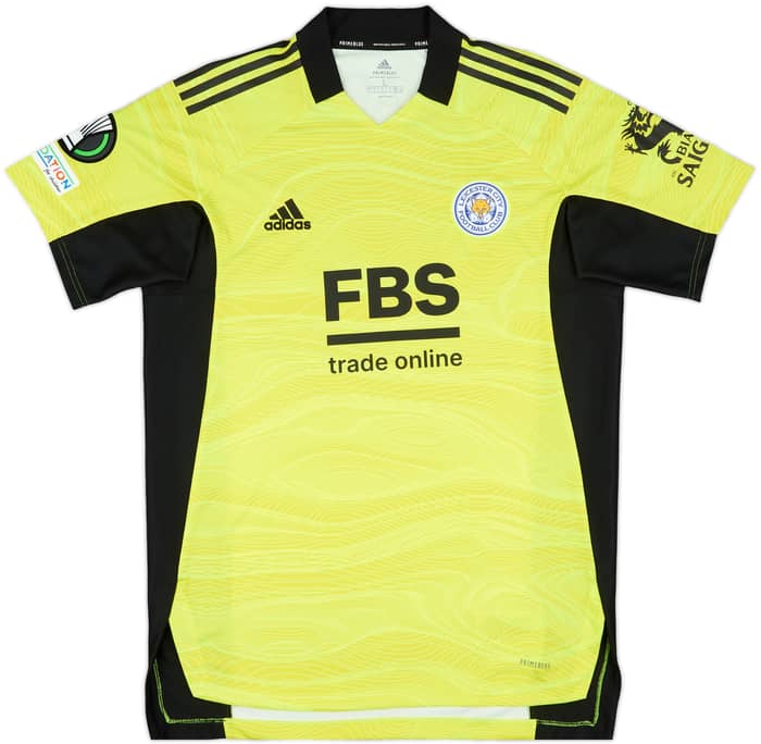 2021-22 Leicester Match Issue Conference League GK Shirt Ward #12