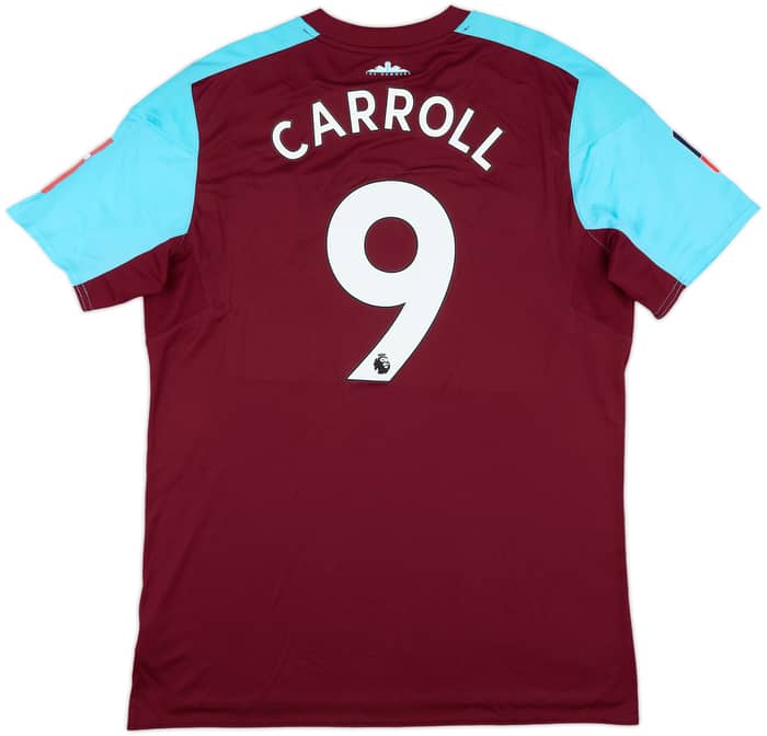 2017-18 West Ham Match Issue FA Cup Home Shirt Carroll #9