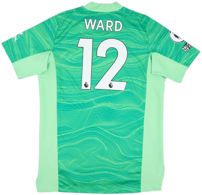 2021-22 Leicester Match Issue GK Shirt Ward #12