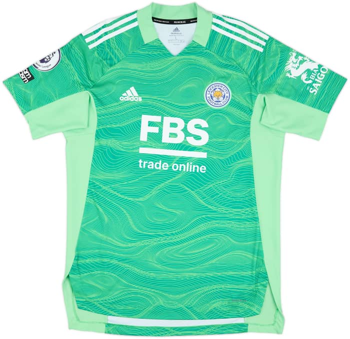 2021-22 Leicester Match Issue GK Shirt Ward #12