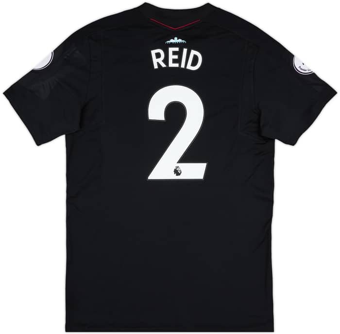 2017-18 West Ham Match Issue Away Shirt Reid #2