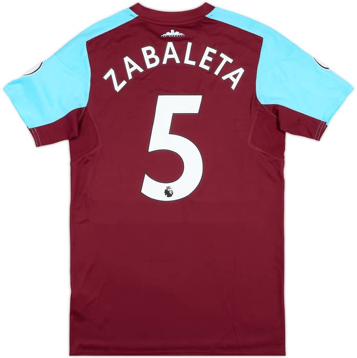 2017-18 West Ham Match Issue Home Shirt Zabaleta #5