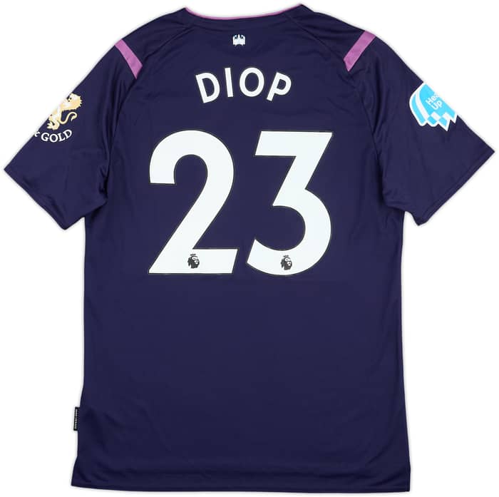 2019-20 West Ham Match Issue Third Shirt Diop #23