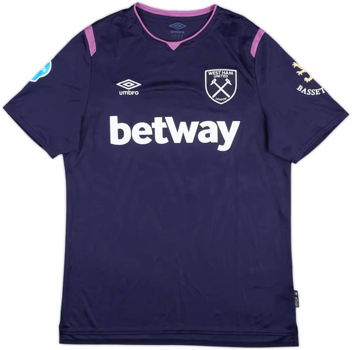2019-20 West Ham Match Issue Third Shirt Diop #23