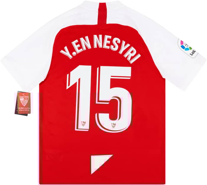 2019-20 Sevilla Away Shirt Y. En Nesryi #15 - NEW - XL