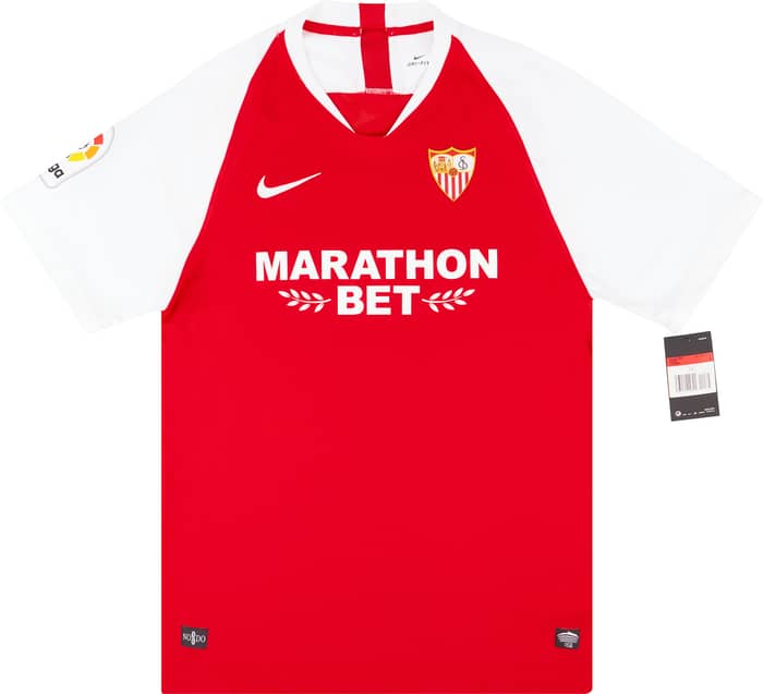 2019-20 Sevilla Away Shirt Y. En Nesryi #15 - NEW - XL