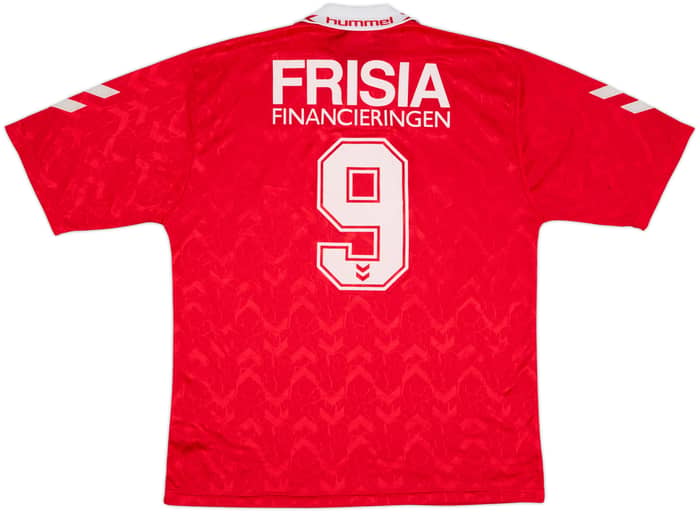 1996-98 AZ Alkmaar Match Issue Home Shirt #9