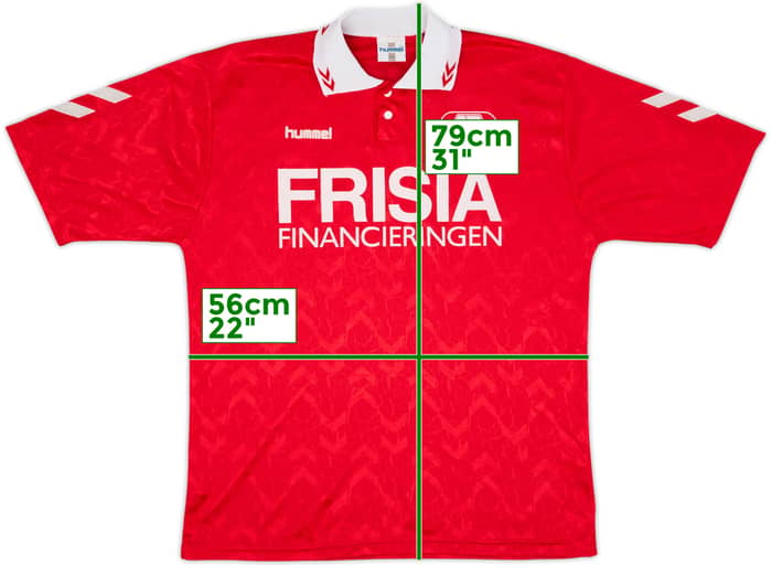 1996-98 AZ Alkmaar Match Issue Home Shirt #9